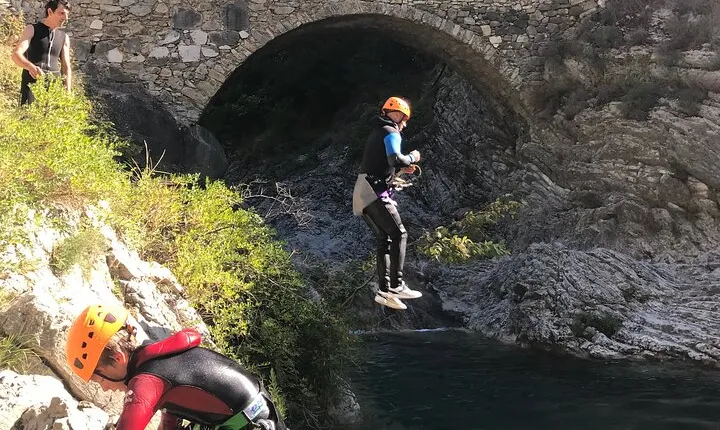 3 Hours of Canyoning in the Alpes Maritimes