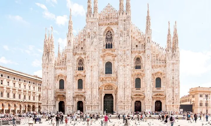 Reserve Entrance to Milan Cathedral, Duomo, Archeological Area