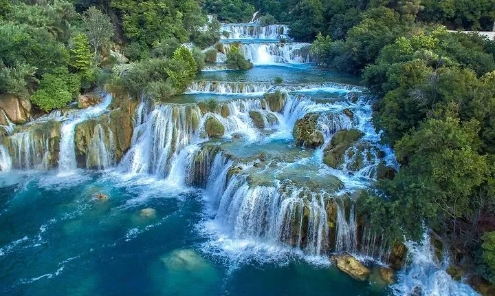 Krka Waterfalls & Klis fortress guided private tour with free wine tasting