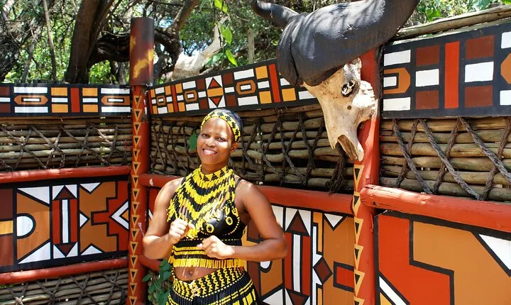 Lion Safari & Lesedi Cultural Village Tour from Johannesburg