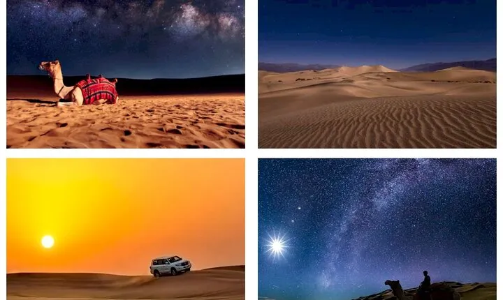 Doha : Night Desert Safari | Transit Safari | Camel ride | Dune Bashing