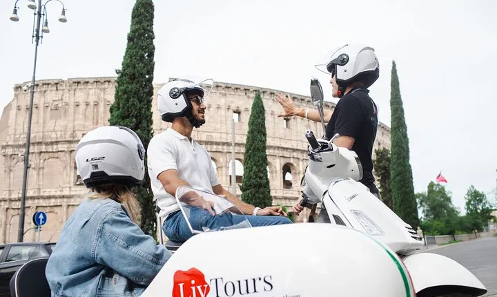Rome by Vespa Semi Private Tour | MAX 6 PEOPLE GUARANTEED