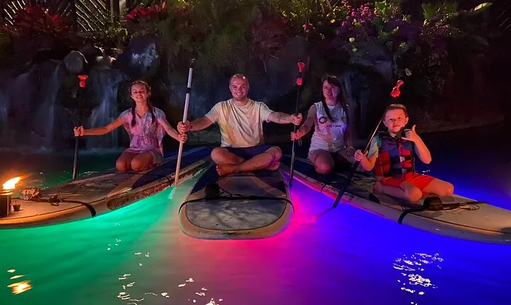 Lunar Legends Night Stand up Paddle Kayak Water Experience