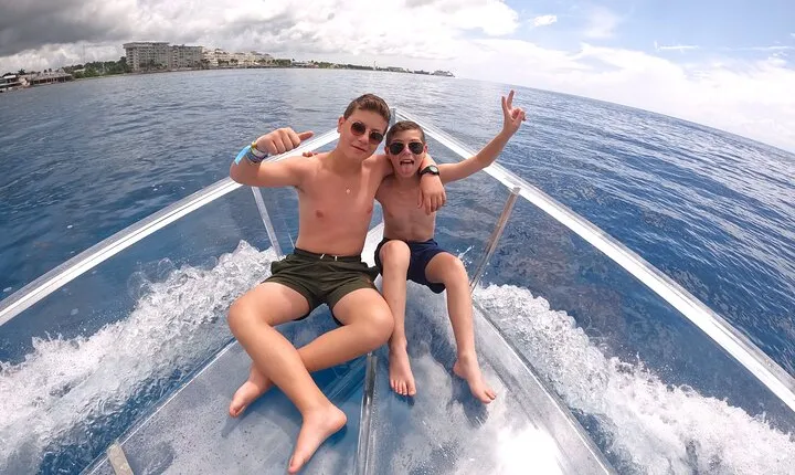 Cozumel's Best: ATV & Clear Boat Adventure with snorkel