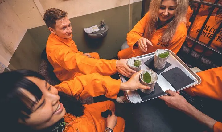 Alcotraz Prison Cocktail Experience in Liverpool