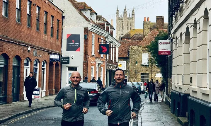 Small-Group City Running Tour in Canterbury