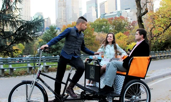 Private Central Park Guided Tour by Pedicab