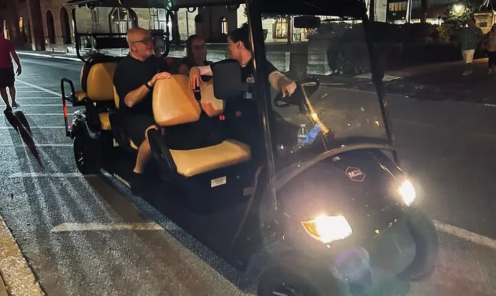 St. Augustine Haunted Ghost Tour by Electric Cart Shadow Ride