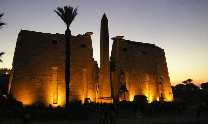 Karnak sound and light show in Luxor