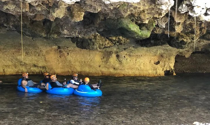 Charlie's Cave Tubing Tour for cruisers (lunch included)