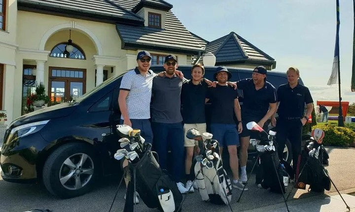 Transfer to Tokary Golf Club - active recreation