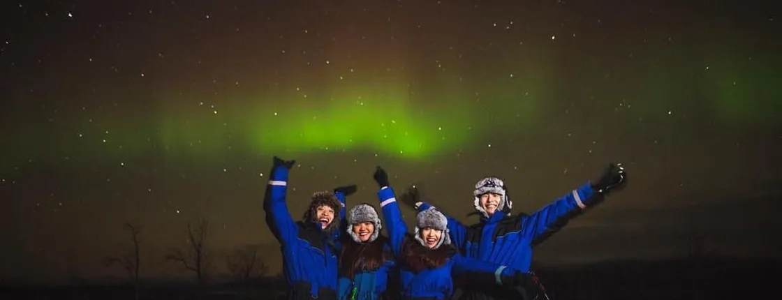 Capture the aurora in Abisko