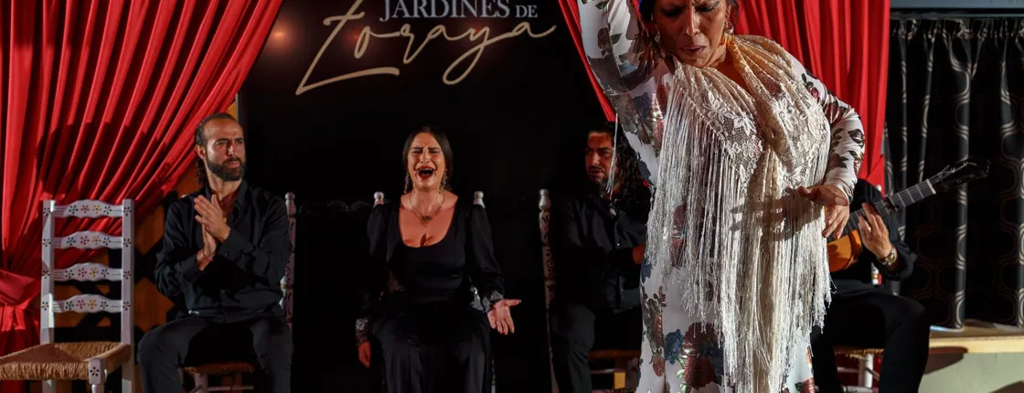 Tickets for flamenco show at the Jardines de Zoraya