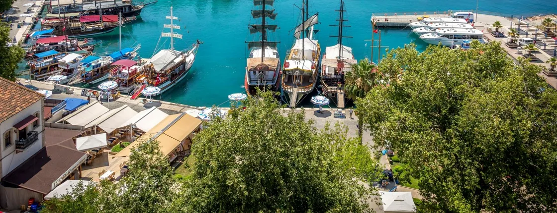 Half-day Antalya Old Town tour with Karpuzkaldiran Waterfall visit
