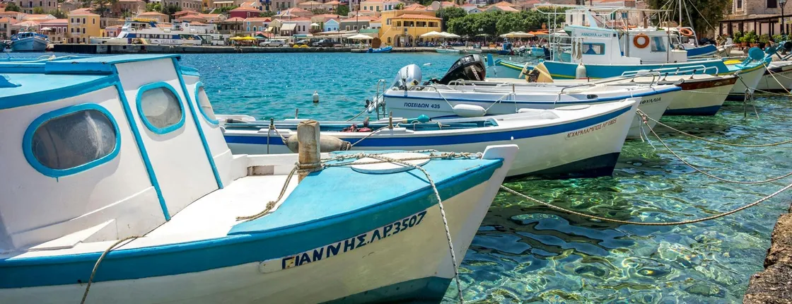 Full-day Chalki Island boat trip and Butterfly Valley visit