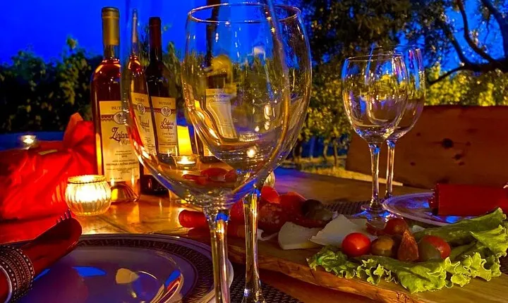 Private Wine Tasting Under The Stars With Sunset Panorama