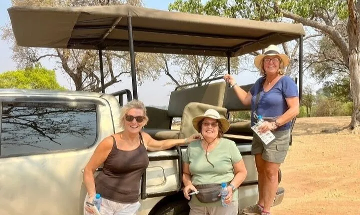 Game drive and short rhino walk