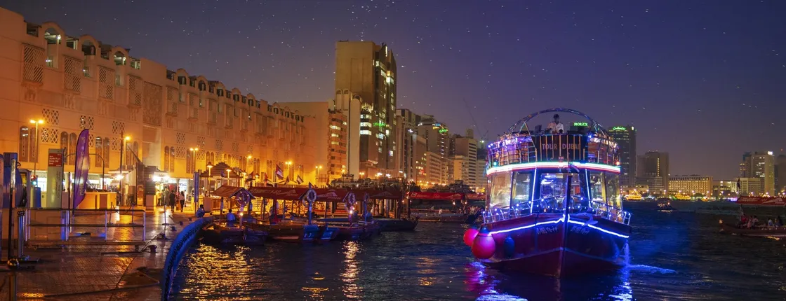 Classic dhow cruise dinner with optional transfer from Ras Al Khaimah