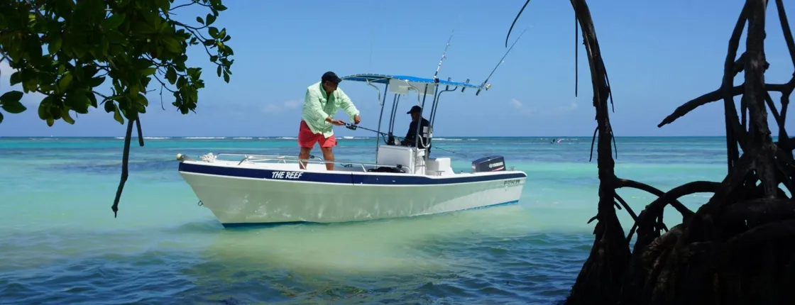 Half-day Punta Cana fly fishing trip off Juanillo beach