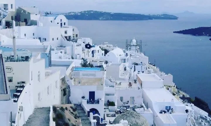 Full-Day Trip to Santorini island by Boat from Ag.Nikolaos Elounda with Transfer