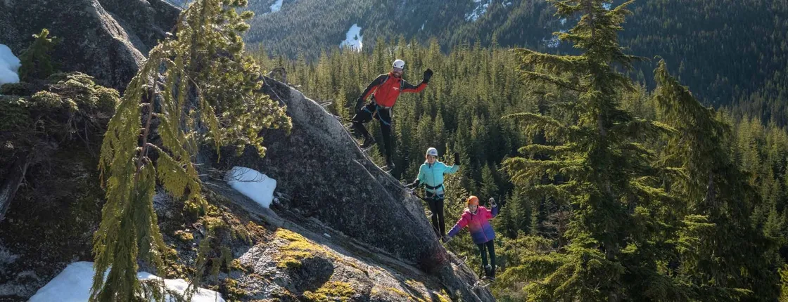 Guided tour to Squamish Via Ferrata