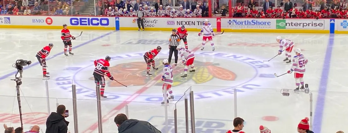 Chicago Blackhawks NHL game ticket at United Center