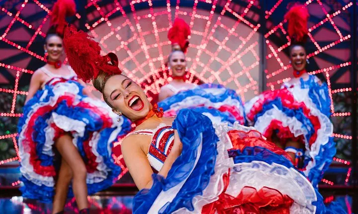 Paris Illuminations Tour with Moulin Rouge Show and Cruise Option