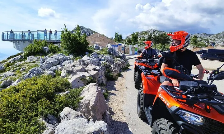 Quad Tour to skywalk biokovo Makarska by Amigos