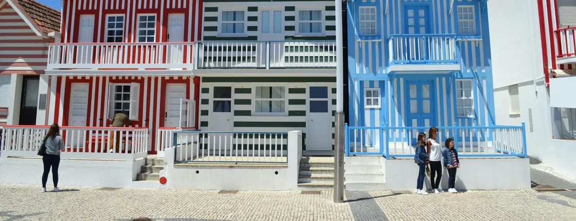 Aveiro and Costa Nova half-day private tour