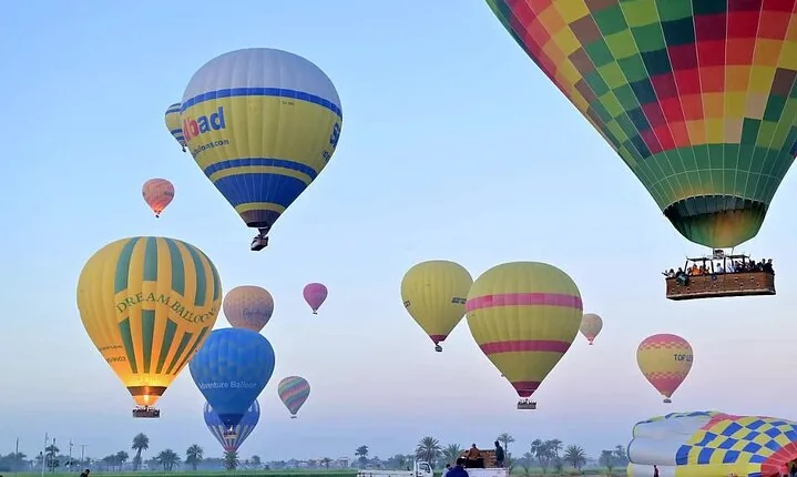 1 Day Private Tour with Hot Air Balloon from Hurghada to Luxor