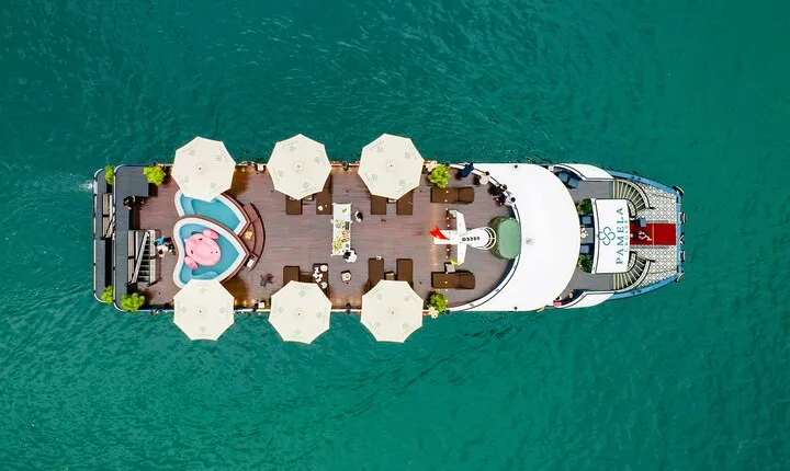 The BEST Halong Bay 5 Star- Pamela Day Cruise with Lunch & Kayak