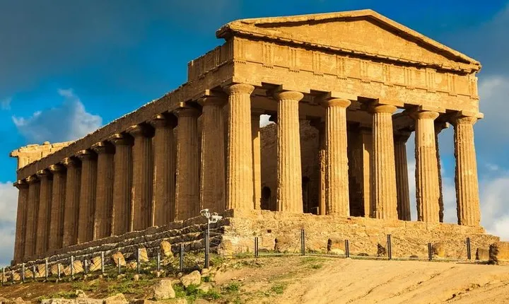 Villa Romana Del Casale in Piazza Armerina and Valley Of Temples in Agrigento