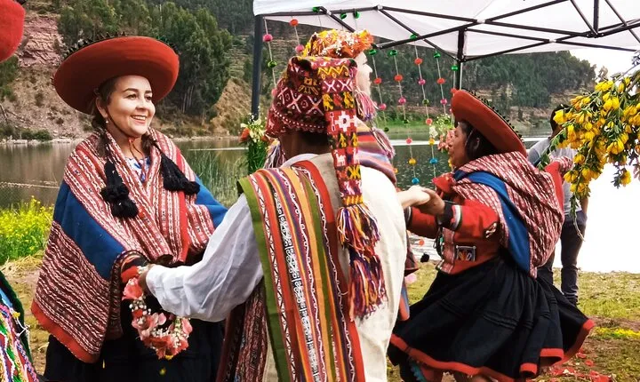 Andean marriage in the Sacred Valley