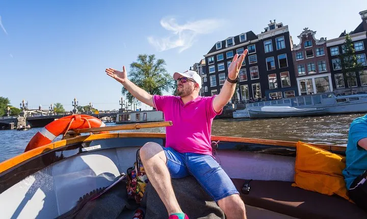 Amsterdam All-Inclusive 90-Minutes Canal Cruise by Captain Jack