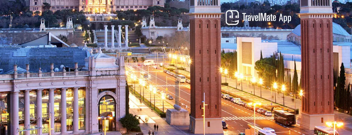 Barcelona audio guide with TravelMate app