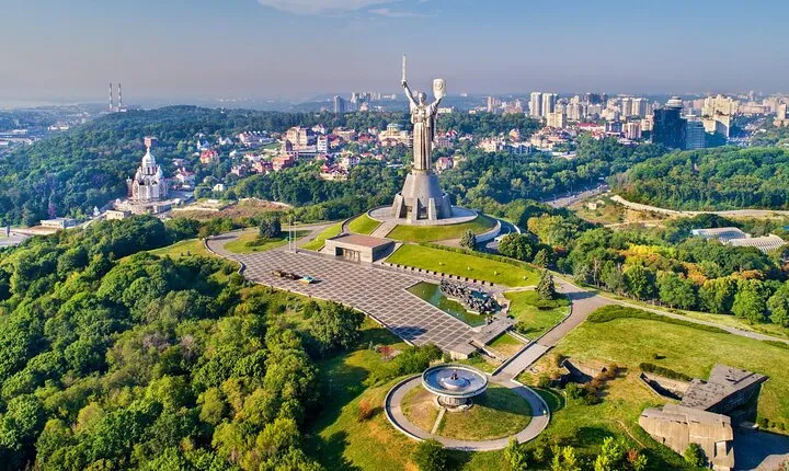 Best Kyiv Architecture tour, city from a height
