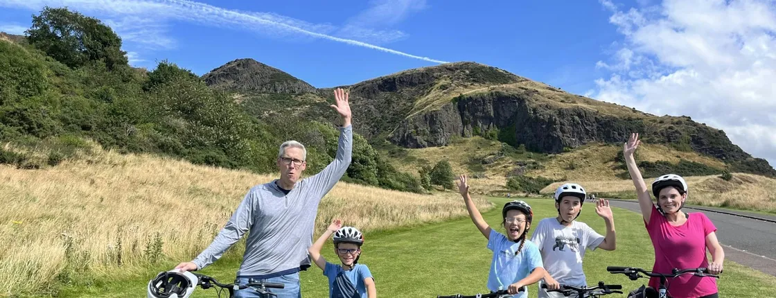 Family-Friendly Cycle Tour to the Coast of Edinburgh
