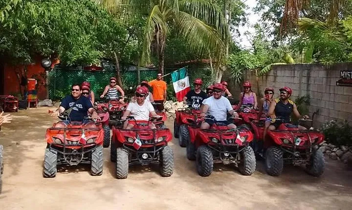 ATV Cenote & Ziplines Activities from Riviera Maya