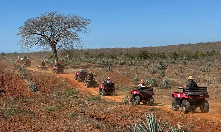 ATV & Temazcal combo with lunch and Mezcal tour