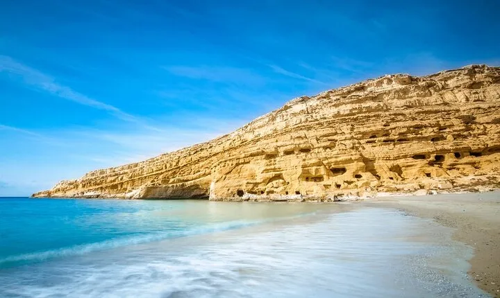 South Crete: Matala Hippies Beach & Gortys Archaeological Site