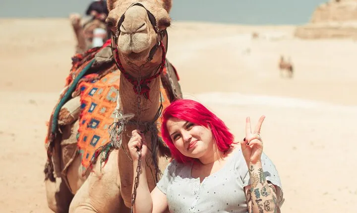 Day Tour Giza Pyramids by Camel In Egypt