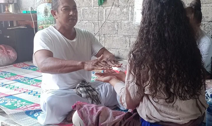 Blessing and Traditional Healing at Balian Jro Gede Eka Sukawati
