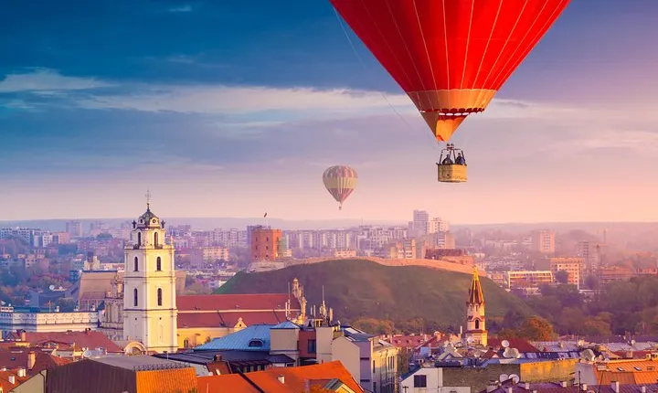 Private Hot Air Balloon Ride in Vilnius