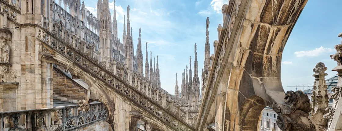 Skip-the-line Milan's Duomo rooftop tour