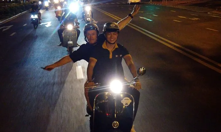 Bia & Bites - Saigon Craft Beer on Vintage Vespa with Dinner