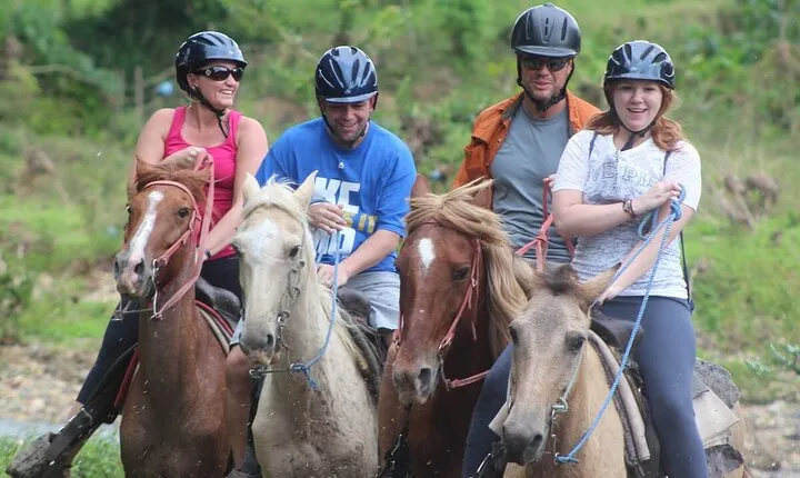 Jungle River Horseback Riding and Zipline Tour Punta Cana