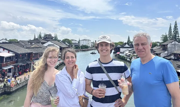 Zhujiajiao Water Town and Shanghai Landmarks Private Day Tour