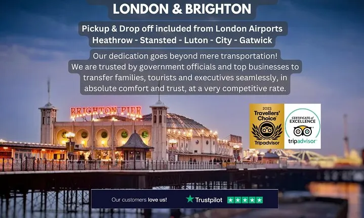 Private Transfer between London and Brighton - Meet & Greet