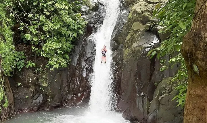 Jumping Sliding at Aling-aling waterfall with Private transfer
