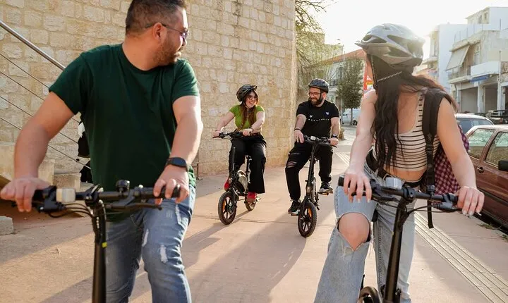 Ecobike Tour • All in One • Historical Tour-Food Tasting-Wine Tasting